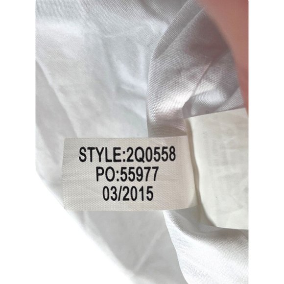 Vineyard Vines White Eyelet Fit & Flare Dress Size 10 $208 Retail Cut Out Back - Picture 16 of 16